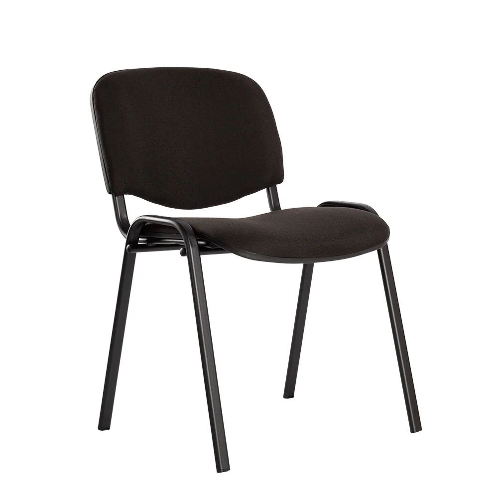 Produktbild Lüllmann Polsterstuhl 470/820 x 545 x 425 mm tiefschwarz schwarz