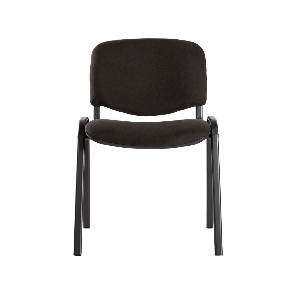 Produktbild Polsterstuhl, 470/820 x 545 x 425 mm, tiefschwarz/schwarz bild 4