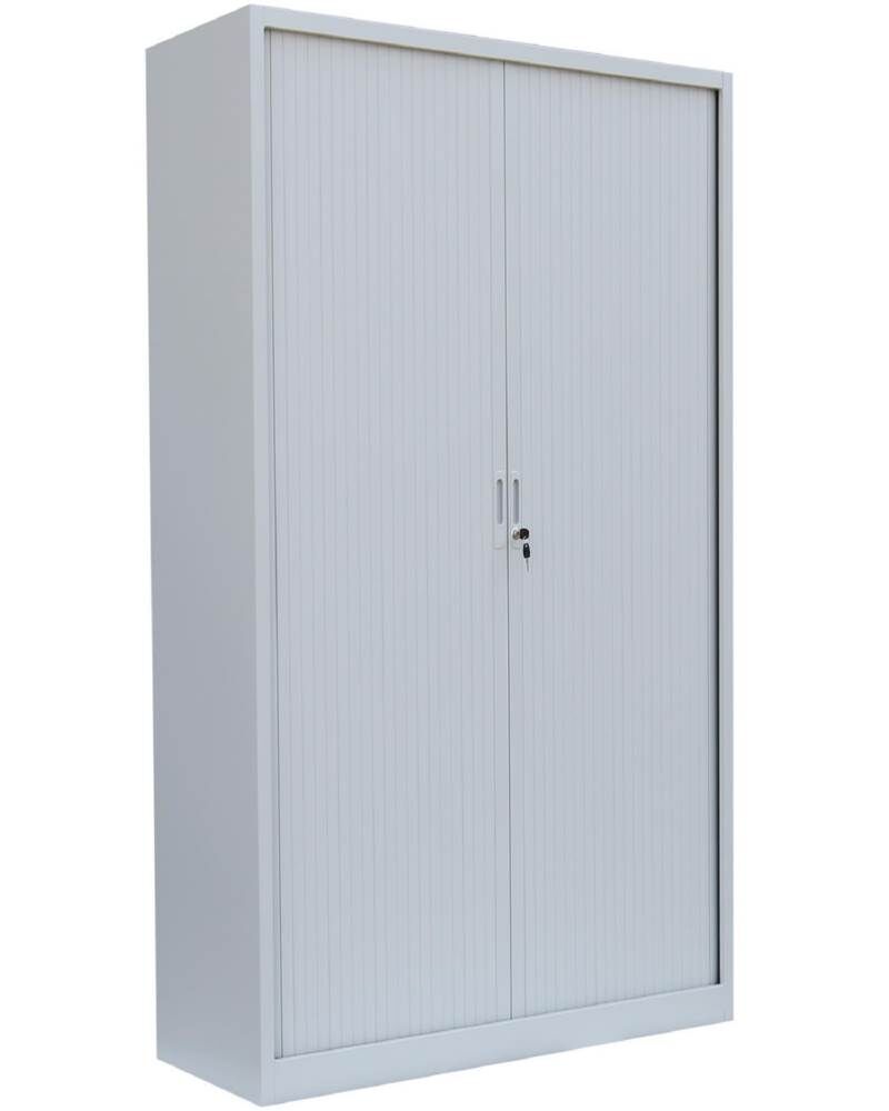 Lüllmann Rollladenschrank mit 4 Fachböden 1950 x 1000 x 457 mm in lichtgrau Produktbild Lüllmann Rollladenschrank mit 4 Fachböden 1950 x 1000 x 457 mm in lichtgrau