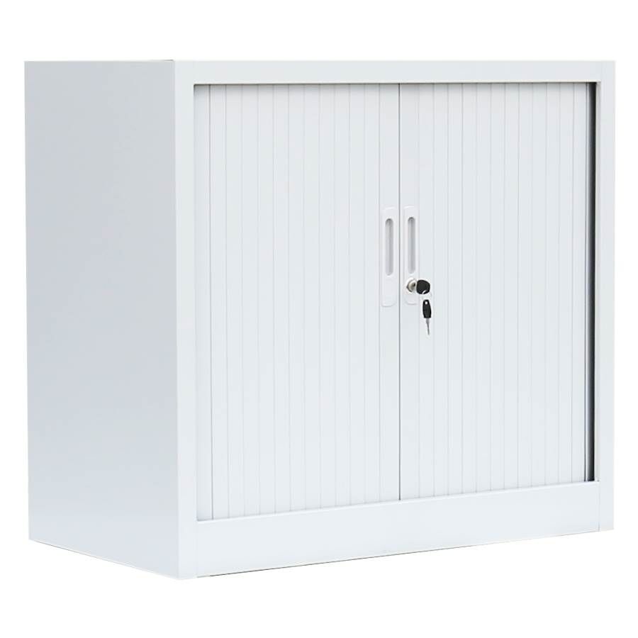 Lüllmann Rollladenschrank mit 1 Fachboden 750 x 800 x 457 mm in signalweiß Produktbild Lüllmann Rollladenschrank mit 1 Fachboden 750 x 800 x 457 mm in signalweiß