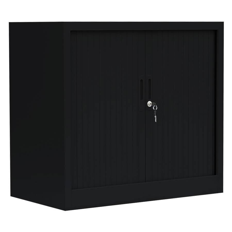 Lüllmann Rollladenschrank mit 1 Fachboden 750 x 800 x 457 mm in tief schwarz Produktbild Lüllmann Rollladenschrank mit 1 Fachboden 750 x 800 x 457 mm in tief schwarz