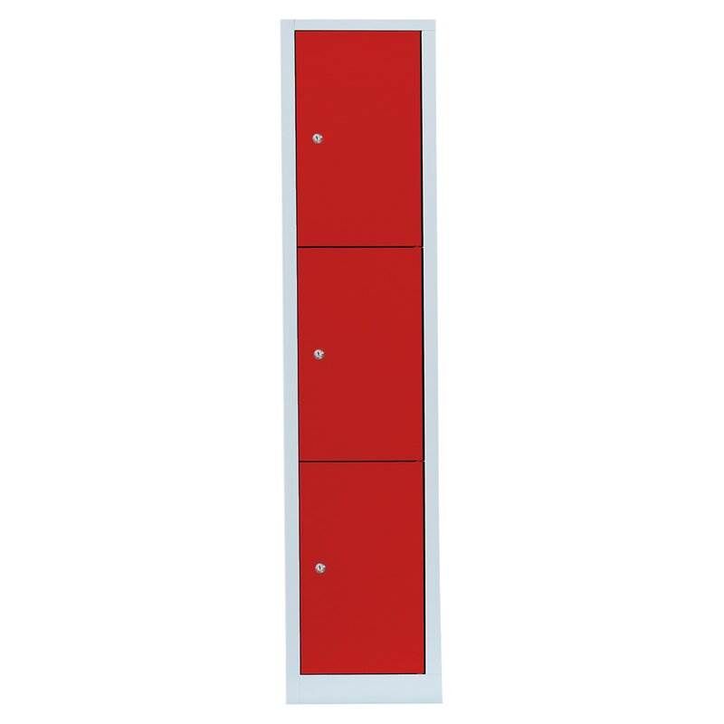 Lüllmann Schließfachschrank 1 Abteil 3 Fächer 1800 x 415 x 500 mm Produktbild Lüllmann Schließfachschrank 1 Abteil 3 Fächer 1800 x 415 x 500 mm bild 2