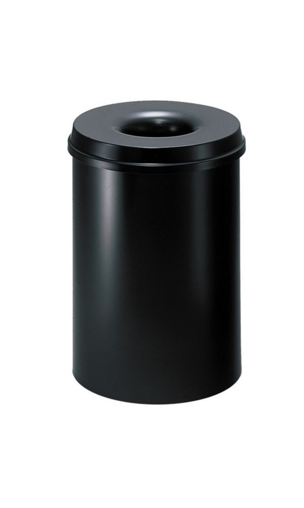 Produktbild Lüllmann Sicherheitsabfallbehälter 15 Liter 335 x 260 mm schwarz
