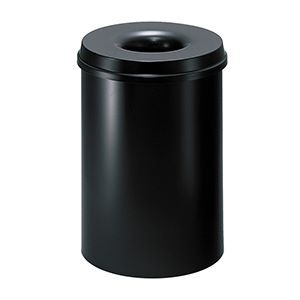 Produktbild Lüllmann Sicherheitsabfallbehälter 30 L 470 x 335 mm schwarz