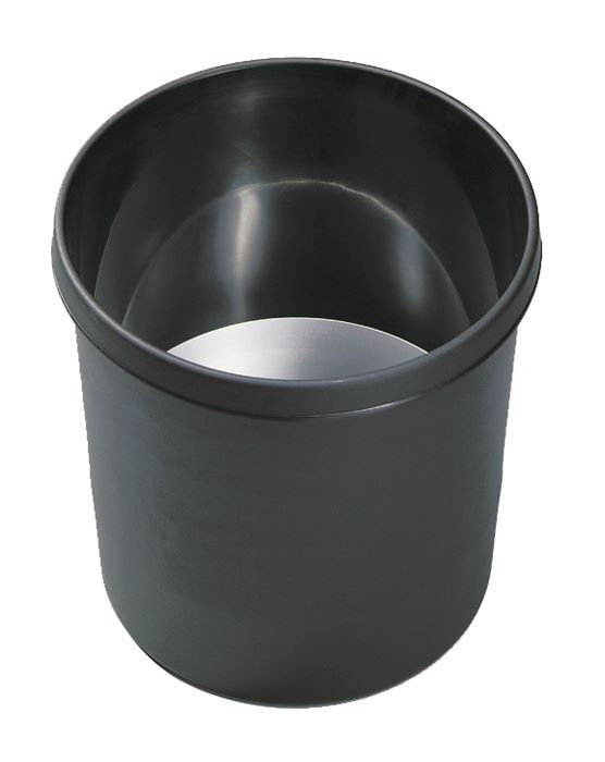 Produktbild Lüllmann Sicherheitspapierkorb 18 Liter 310 x 295 mm schwarz