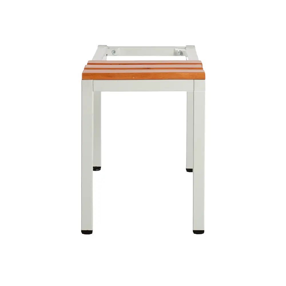 Produktbild Sitzbankuntergestell, Sitzauflagen buche, 400 x 315 x 800 mm, lichtgrau bild 4