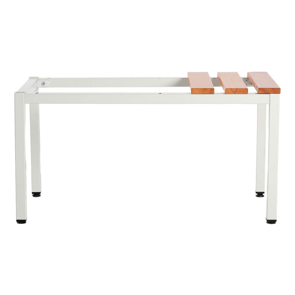 Produktbild Sitzbankuntergestell, Sitzauflagen buche, 400 x 415 x 800 mm, lichtgrau bild 3