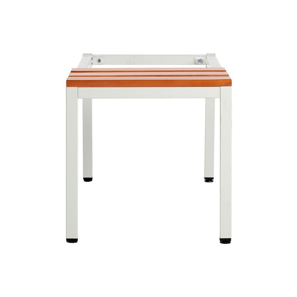 Produktbild Sitzbankuntergestell, Sitzauflagen buche, 400 x 415 x 800 mm, lichtgrau bild 4