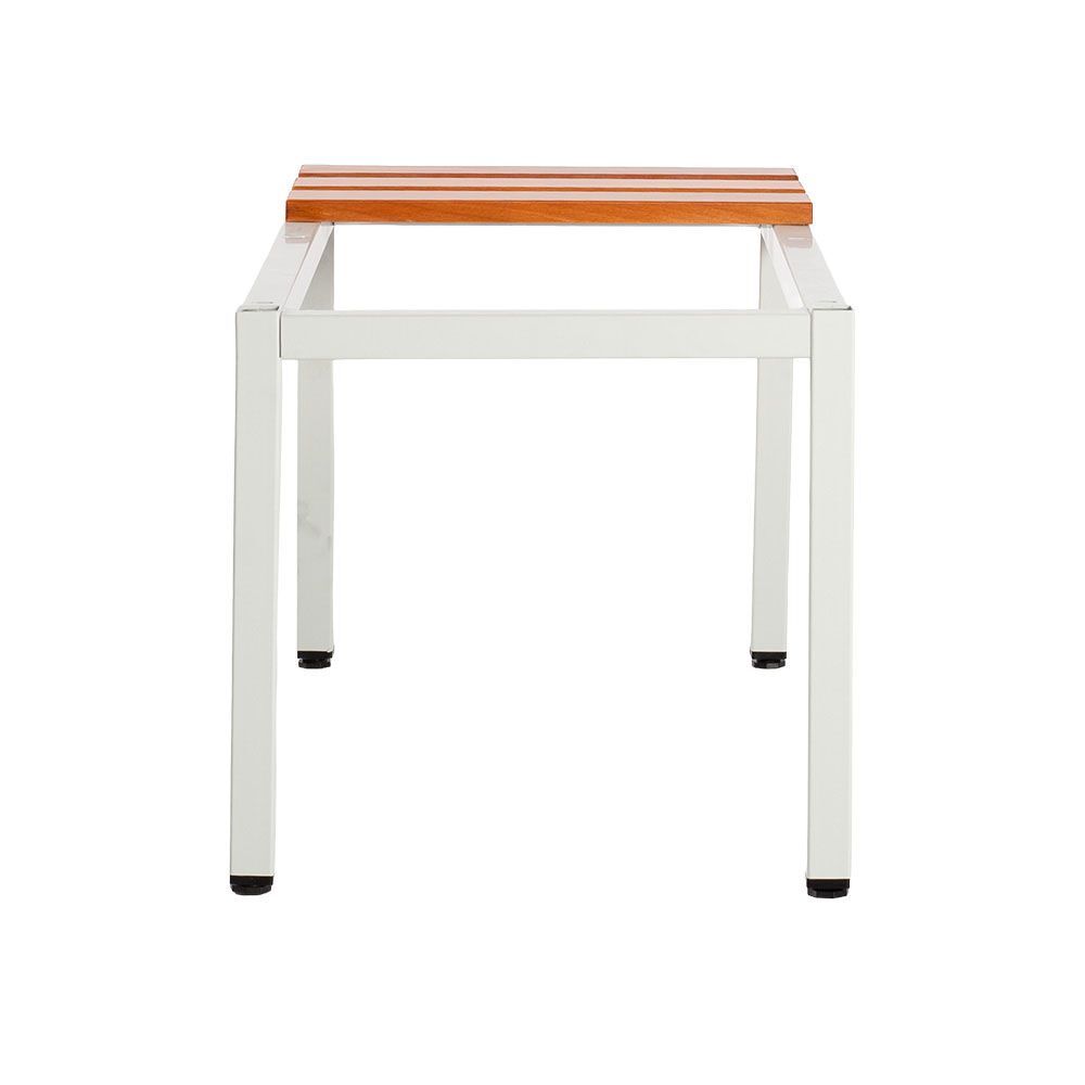 Produktbild Sitzbankuntergestell, Sitzauflagen buche, 400 x 415 x 800 mm, lichtgrau bild 6