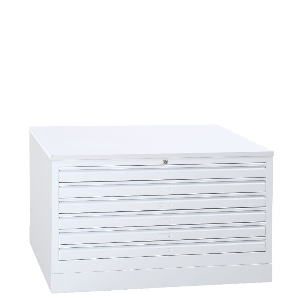 Produktbild Sockel 150 mm für Zeichungsschrank DIN A1, lichtgrau bild 2