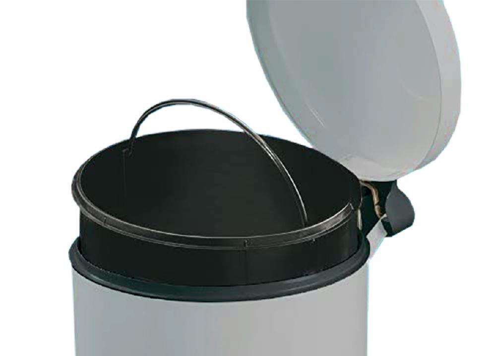 Produktbild Tretabfallsammler, 14 L, silber bild 3