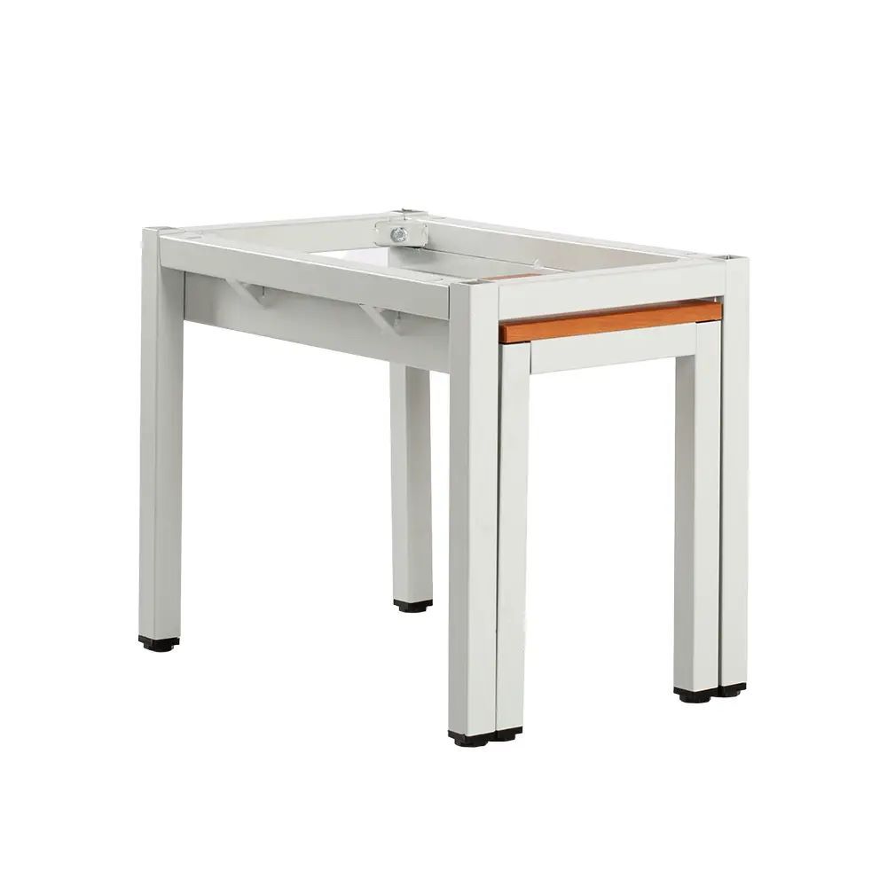 Produktbild Untergestell mit Sitzbankauszug, Sitzauflagen buche, 400 x 315 x 800 mm, lichtgr bild 3