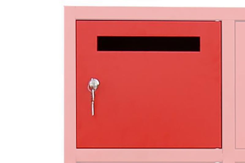 Produktbild Lüllmann Wertfachtür Abteilbreite 300 mm feuerrot
