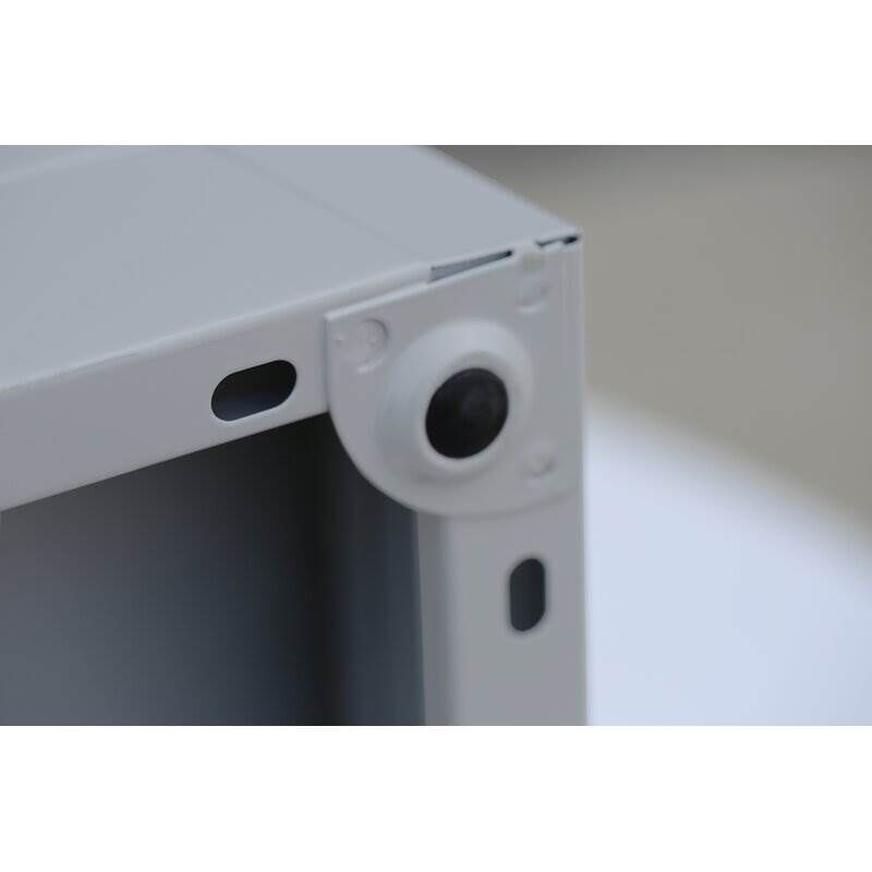 Lüllmann Z Garderobenschrank 6 Abteile 1800 x 1185 x 500 mm in lichtgrau Produktbild Lüllmann Z Garderobenschrank 6 Abteile 1800 x 1185 x 500 mm in lichtgrau bild 6