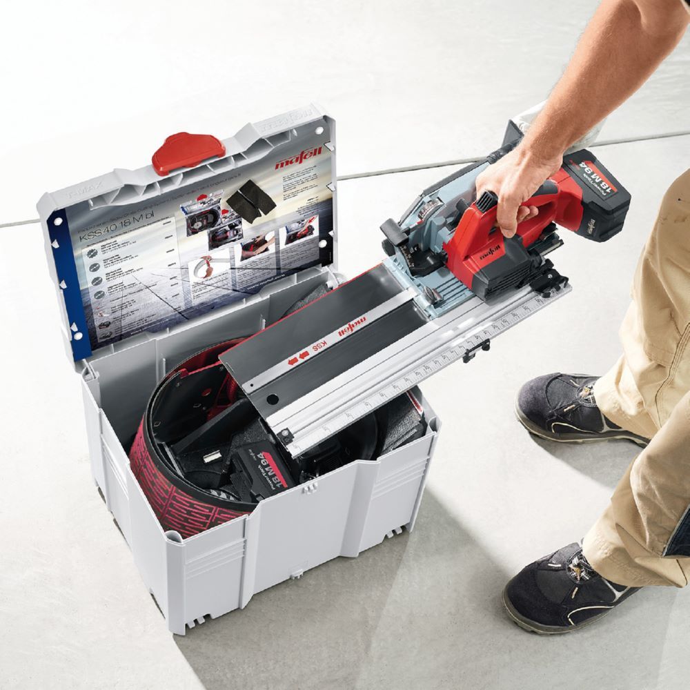 Produktbild Akku-Kappschienen-Säge KSS 40 18M bl - PURE im T-MAX  bild 2