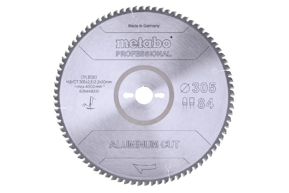 Produktbild Metabo AluminiumCutProf Kreissägeblatt 305x30 84FZ/TZ