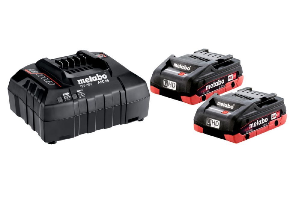 Produktbild Metabo Akku Basic-Set 2 x LiHD 4,0 Ah