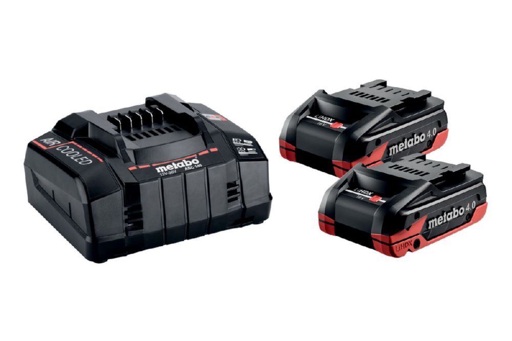 Produktbild Metabo Akku Basic-Set 2 x LiHDX 4.0 Ah