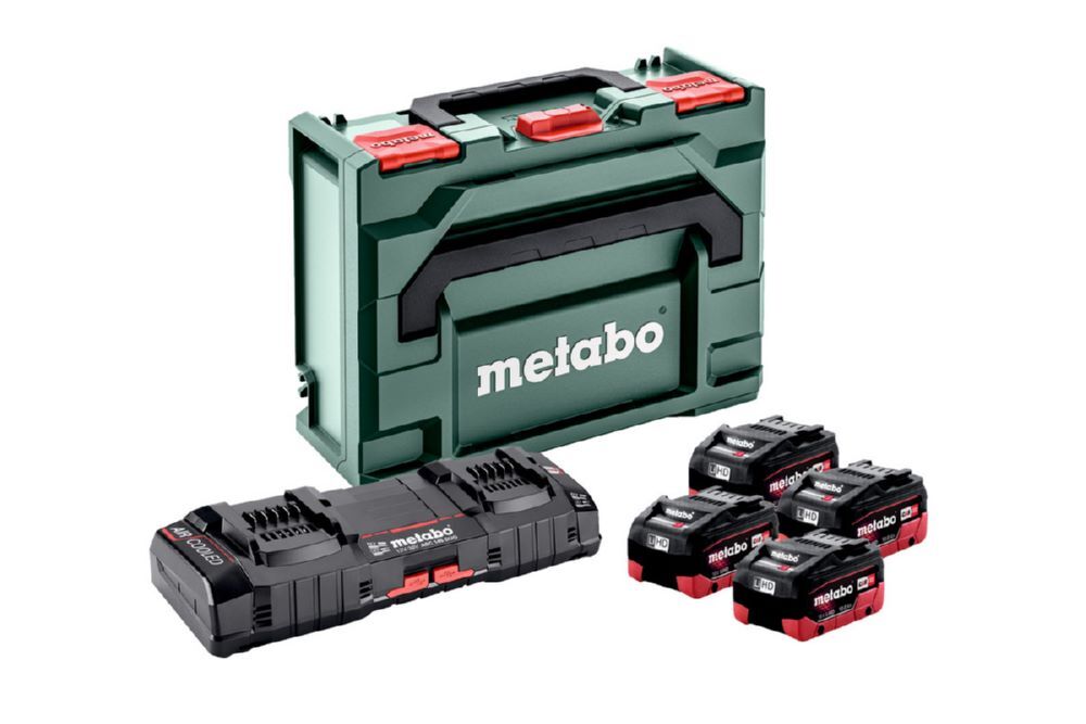 Produktbild Metabo Akku Basis Set 4x LiHD 10Ah +ASC 145 DUO +mB