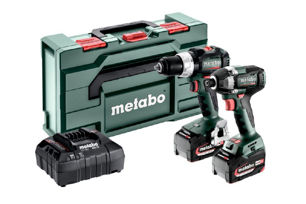 Produktbild Metabo Akku Maschinen Combo Set 2.8.8 18V SBLTBL+SSDLT200BL