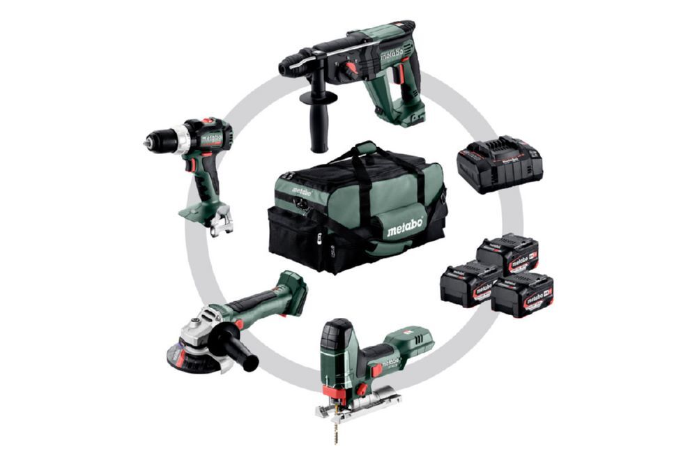 Produktbild Metabo Combo Akku Maschinen Set Bauhandwerk 4.3