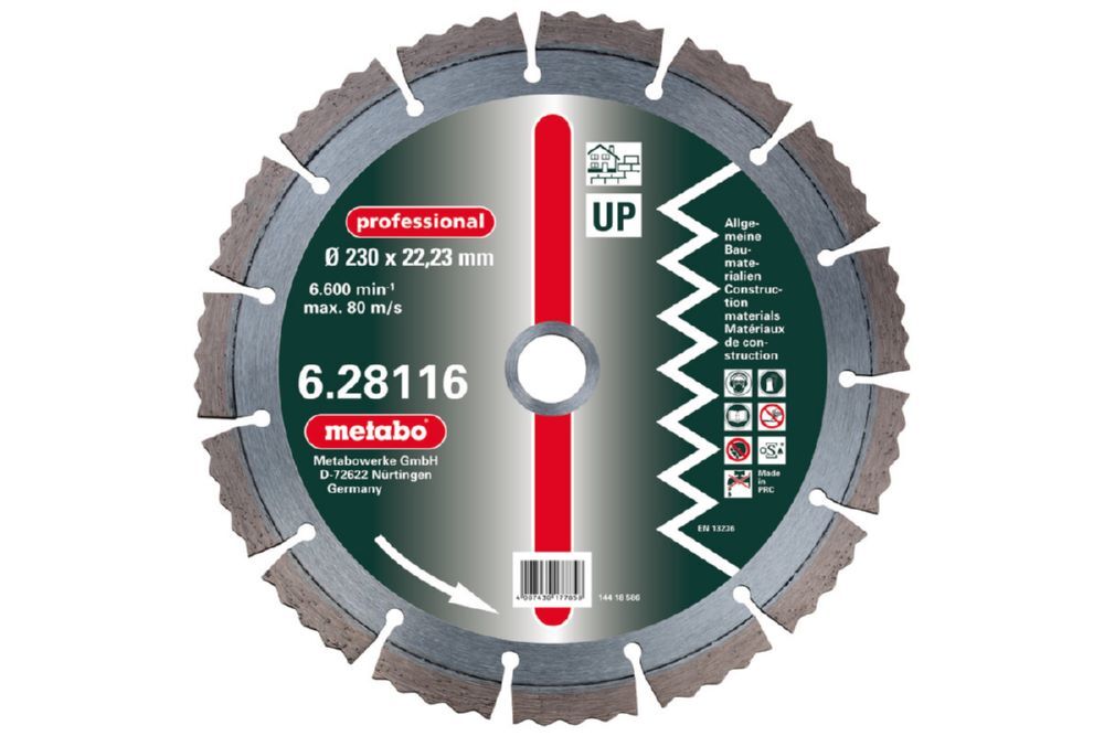 Produktbild Metabo Diamant Trennscheibe 350x20,0 mm professional UP