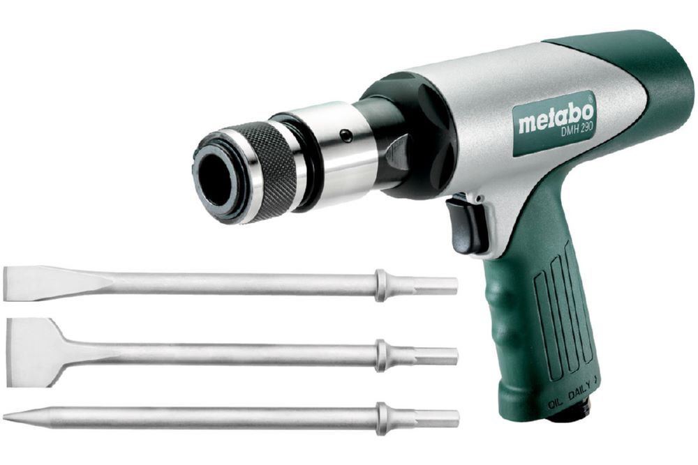 Produktbild Metabo DMH 290 Set Druckluft Meißelhammer