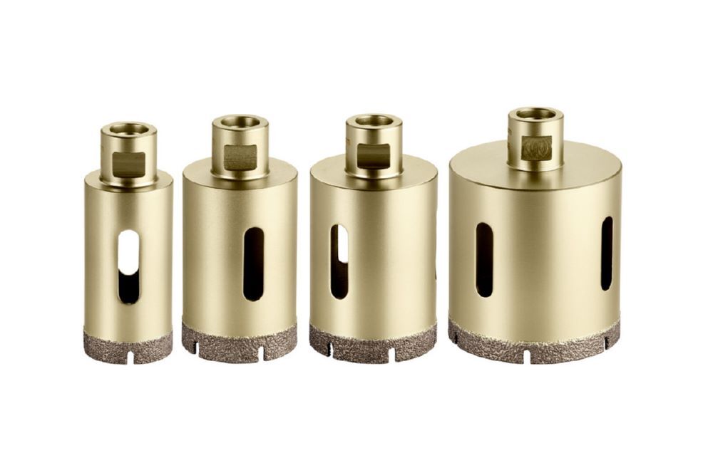 Produktbild Metabo Fliesen Diamantbohrkronen Set "Dry"4 teilig