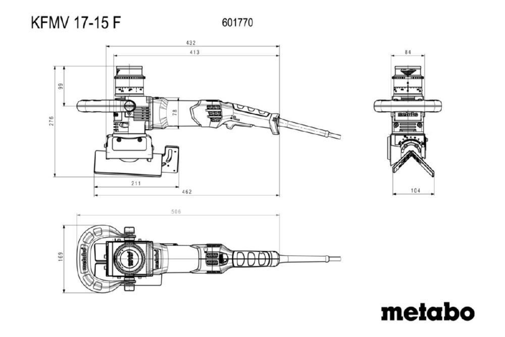 Produktbild KFMV 17-15 F Metall-Kantenfraese TV00 bild 6