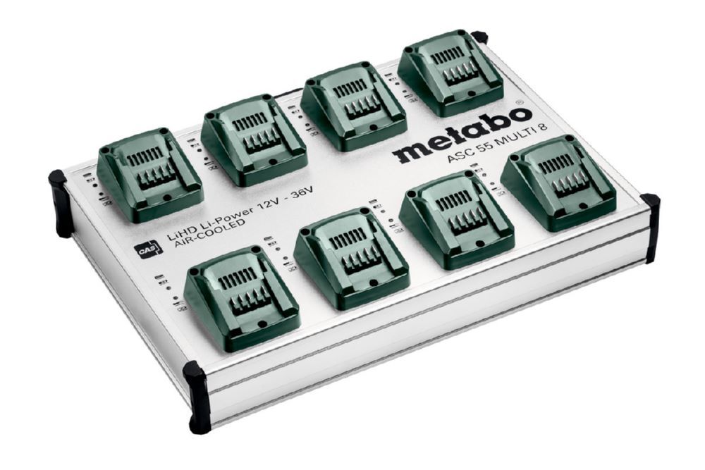 Produktbild Metabo Ladestation ASC 55 Multi 8, 12-36 V, EU