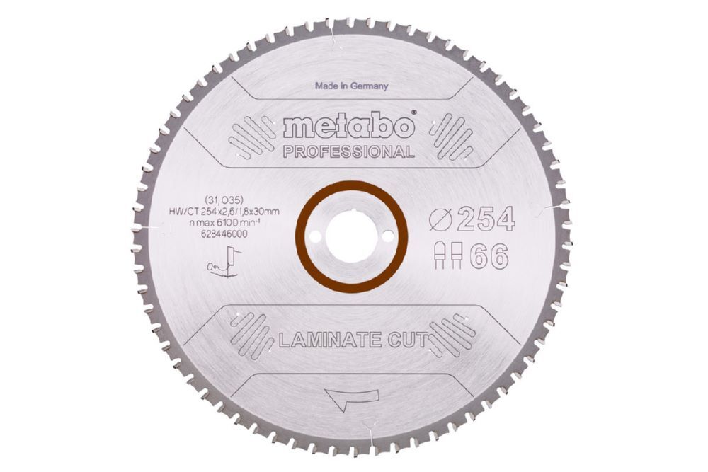 Produktbild Metabo LaminateCutProf 254x30 66FZ/TZ