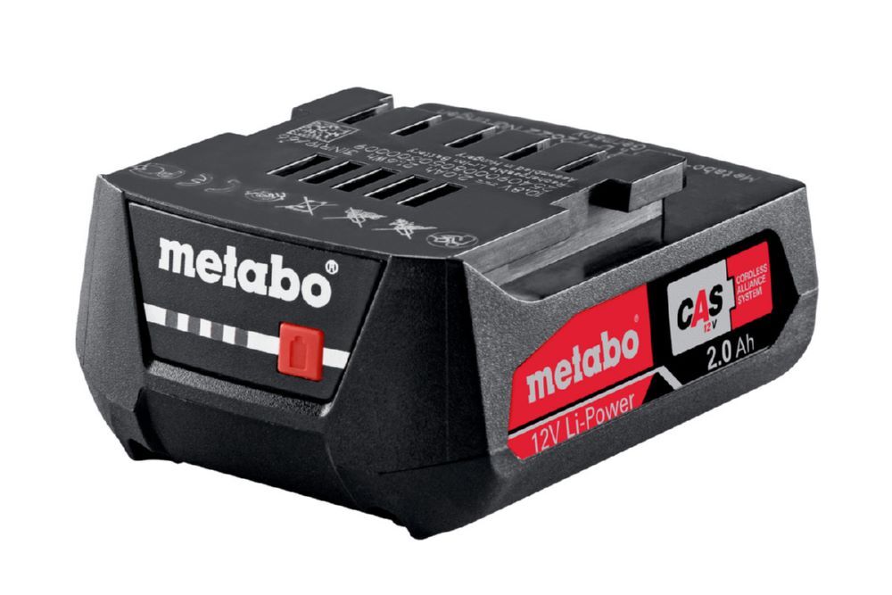 Produktbild Metabo LiPOWER Akkupack 12 V - 2,0 Ah