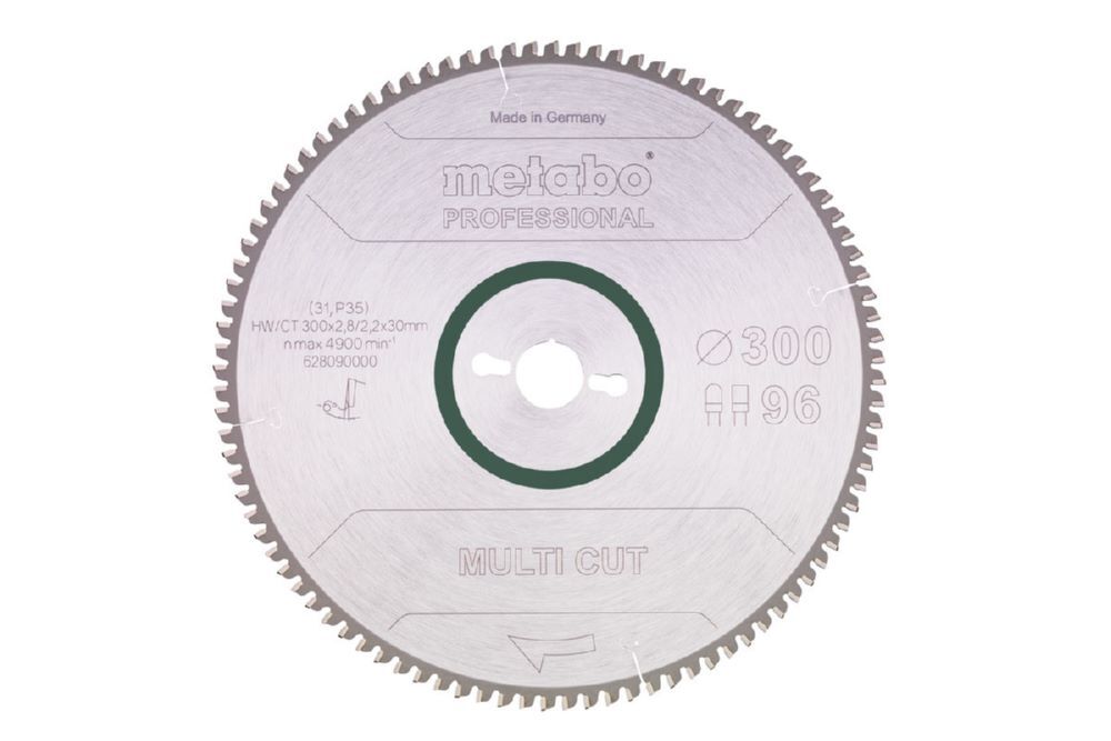 Produktbild Metabo MultiCutProf 300x30, 96 FZ/TZ