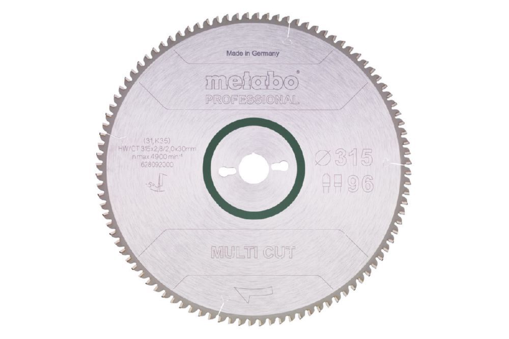 Produktbild Metabo MultiCutProf 315x30,96 FZ/TZ