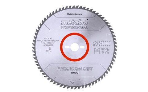 Produktbild PrecisionCutProf 300x30, 72 WZ 10 Grad bild 2