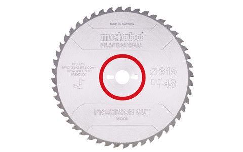 Produktbild PrecisionCutProf 315x30, 48 WZ 0 Grad bild 2