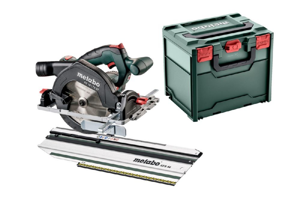 Produktbild Metabo Akku Handkreissäge Set KS 18 LTX 57 + KFS 44