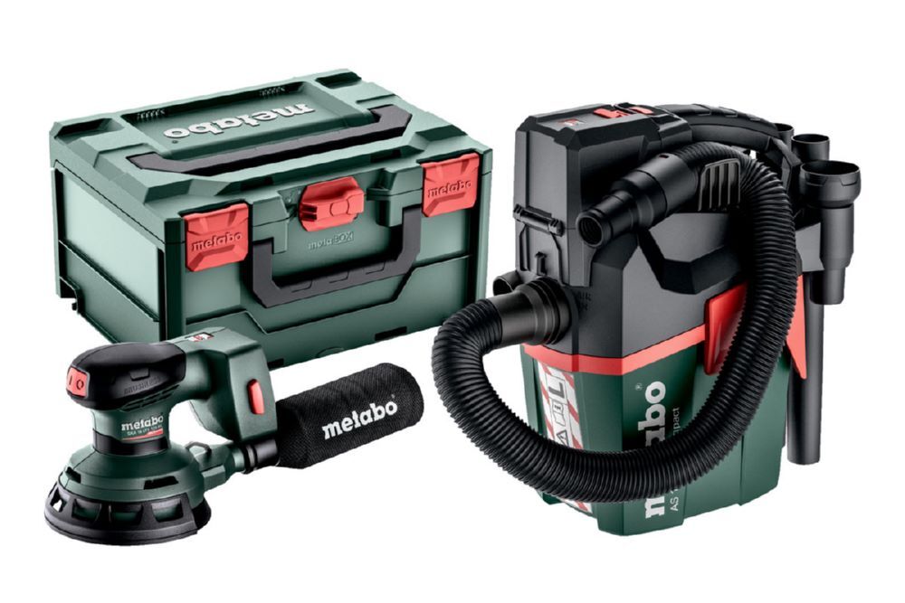 Produktbild Metabo Akku Set SXA 18 LTX 125 BL + AS 18 L PC Compact