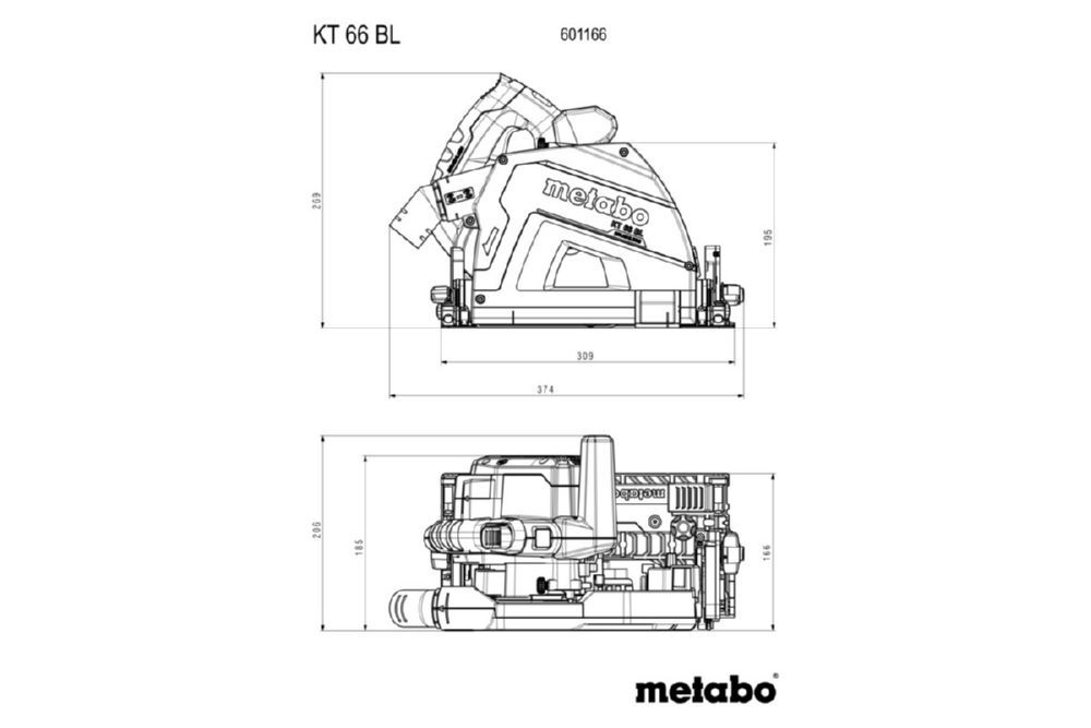 Produktbild KT 66 BL Tauchkreissaege bild 7