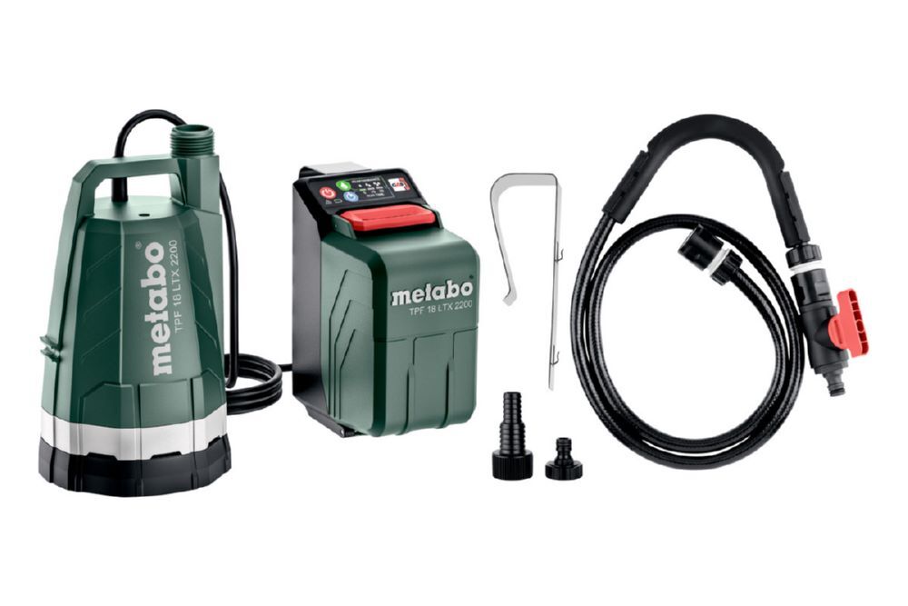 Produktbild Metabo TPF 18 LTX 2200 Akku Tauchpumpe