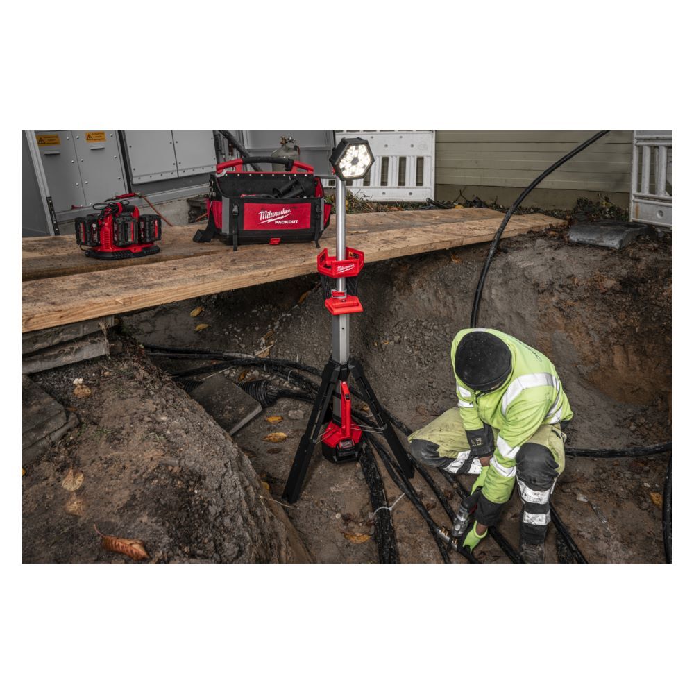 Milwaukee Akku Baustrahler M18 2800 Lumen M18SAL2-502B Milwaukee Akku Baustrahler M18 2800 Lumen M18SAL2-502B