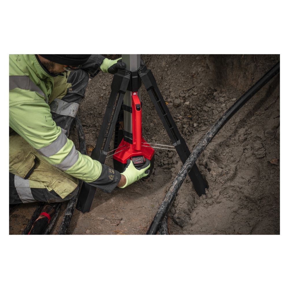 Milwaukee Akku Baustrahler M18 2800 Lumen M18SAL2-502B Milwaukee Akku Baustrahler M18 2800 Lumen M18SAL2-502B