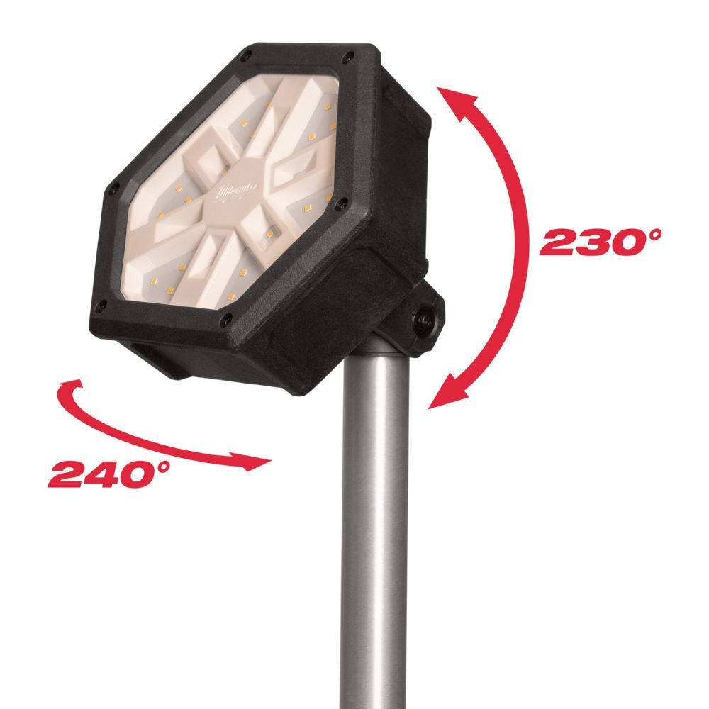 Milwaukee Akku Baustrahler M18 2800 Lumen M18SAL2-502B Milwaukee Akku Baustrahler M18 2800 Lumen M18SAL2-502B