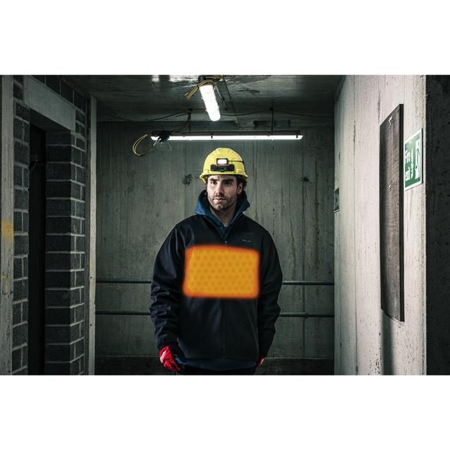 Produktbild Akku Heiz Jacke Herren M12 HJBL6-0 (XL) 12 V schwarz ohne Akku und Ladegerät bild 6