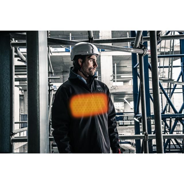 Produktbild Akku Heiz Jacke M12 HJBL6-0 (XXL) 12 V Herren schwarz Größe XXL bild 7