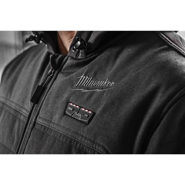 Produktbild M12 HPJBL3-0 (S) 12 V Akku Heiz Steppjacke Herren schwarz Größe S bild 2