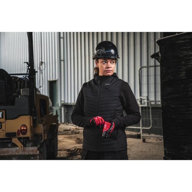 Produktbild Akku Heiz Weste Damen schwarz M12 HPVLBL3-0 (XXL) 12 V bild 2