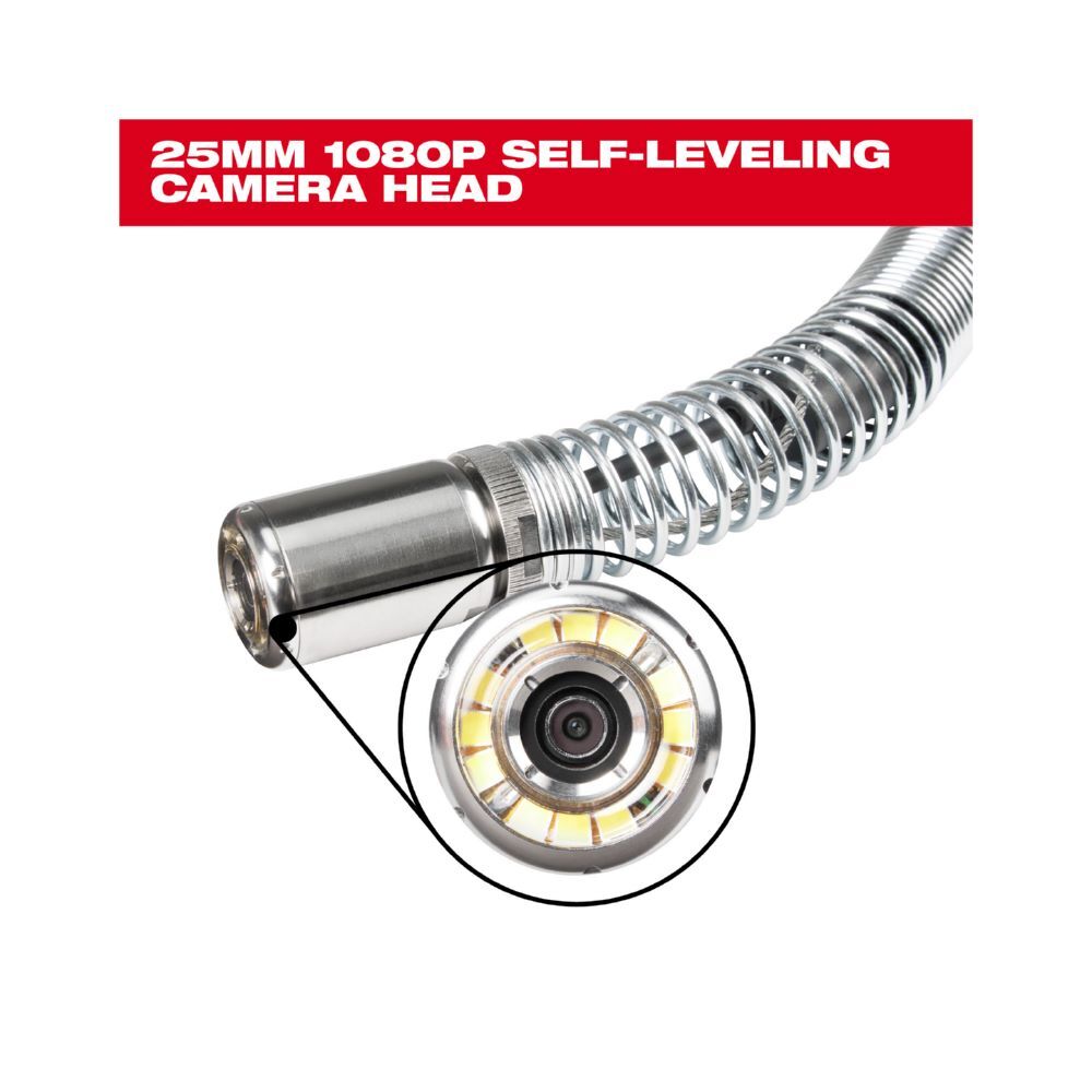 Milwaukee Elektrowerkzeuge Akku Kanalinspektionskamera 30 m M18 M18SIC30 HDR-0 Produktbild Milwaukee Elektrowerkzeuge Akku Kanalinspektionskamera 30 m M18 M18SIC30 HDR-0 bild 3