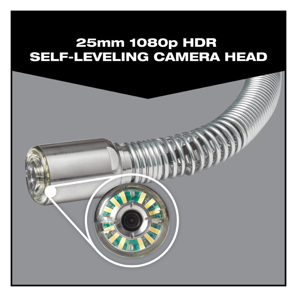 Milwaukee Elektrowerkzeuge Akku Kanalinspektionskamera M18 36 m M18SIC36 HDR-0 Produktbild Milwaukee Elektrowerkzeuge Akku Kanalinspektionskamera M18 36 m M18SIC36 HDR-0 bild 2
