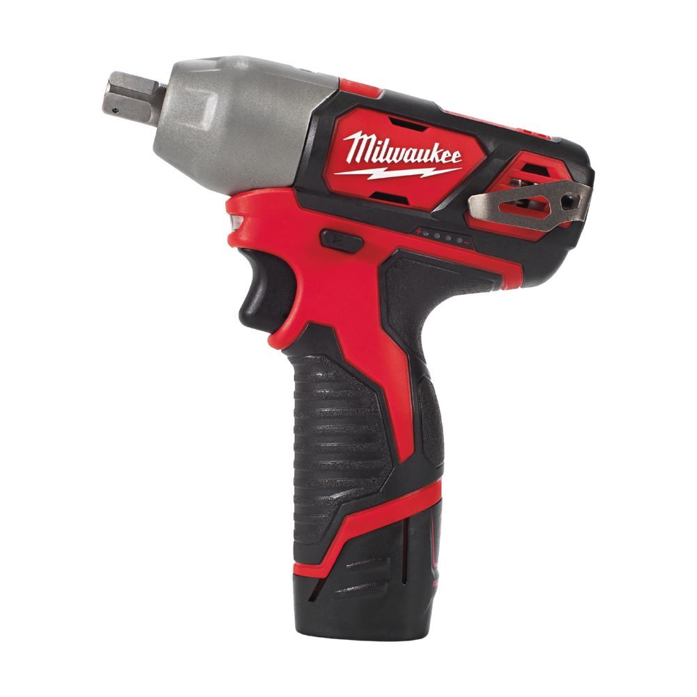 Milwaukee Schlagschrauber 1/2 Zoll Akku Vierkant M12BIW12-202C Produktbild Milwaukee Schlagschrauber 1/2 Zoll Akku Vierkant M12BIW12-202C